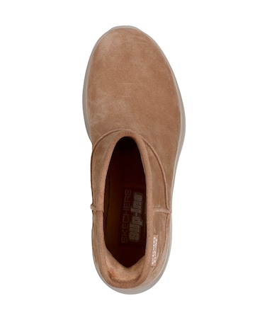 Skechers On The Go Encore Slip In Chugga Boots - Standard Fit