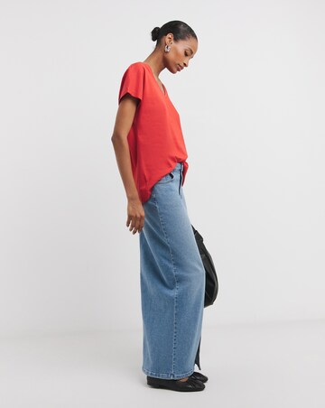 V-Neck Short Sleeve T-Shirt