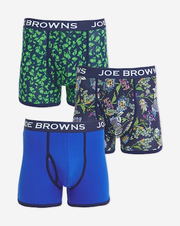 Joe Browns 3 Pack Boxers