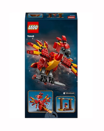 LEGO Harry Potter Fawkes: Dumbledore's Phoenix Toy, Mythical Creature 76448