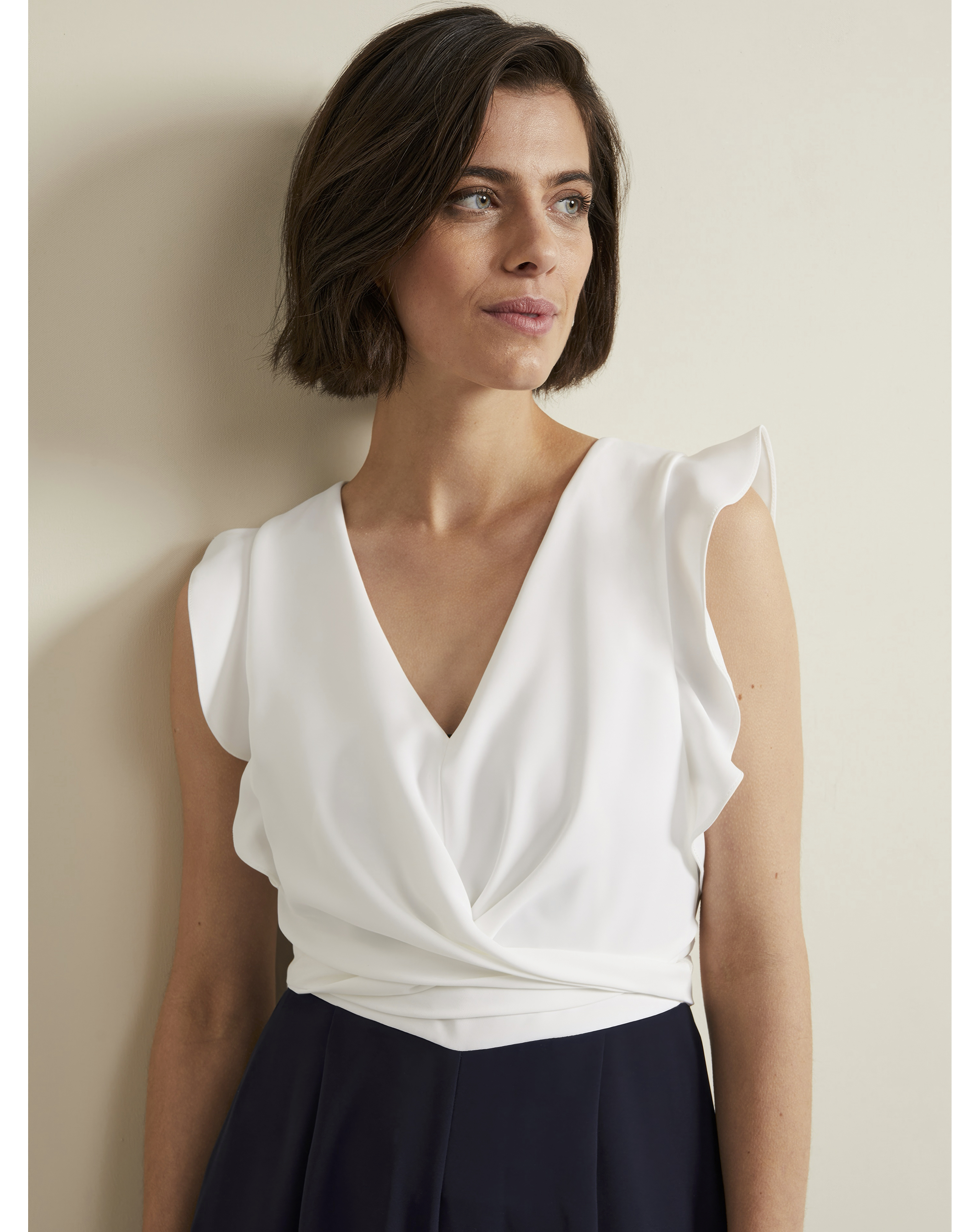 Phase Eight Ayla Corsage Colourblock Jumpsuit