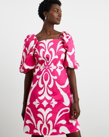 Joanna Hope Cotton Shift Dress With Pockets