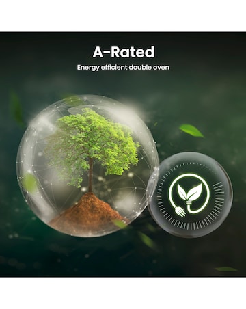 Hisense HDCEC5C10B 50cm Electric Double Cooker - Black