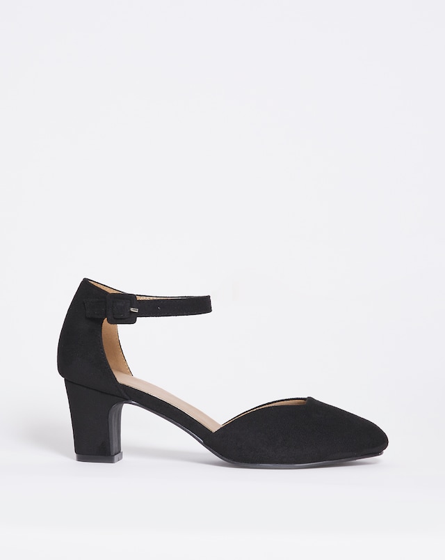 Rosemary Heeled Shoes With Ankle Strap - Extra Wide Fit (EEE)