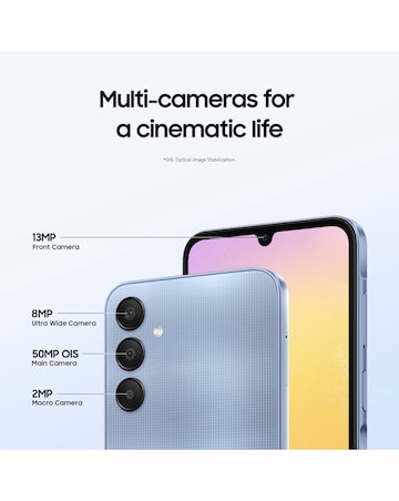 Samsung Galaxy A25 5G 128GB - Blue