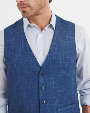 Joe Browns Navy Textured Waistcoat