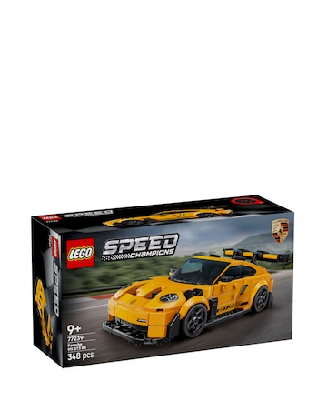LEGO Speed Champions Porsche 911 GT3 RS Super Car Toy, Model Kit 77239