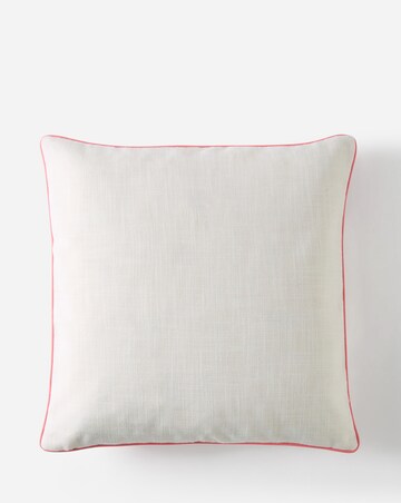 Maeve Embroidered Floral Cushion