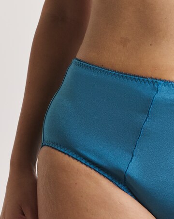 Goddess Keira Full Fit Knicker Med Blue