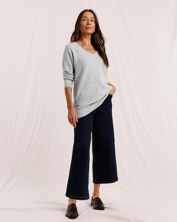 Julipa Button Detail Longline Jumper