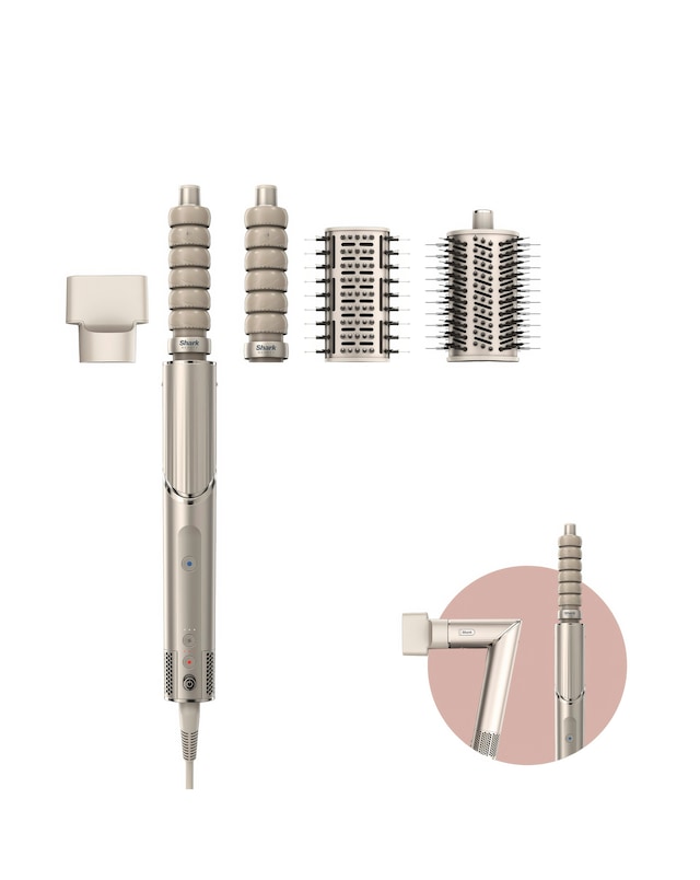Shark FlexStyle 4-in-1 Air Styler & Hair Dryer For Straight & Wavy Hair - Stone