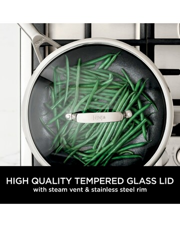 Ninja Foodi ZEROSTICK Stainless Steel 30cm Frying Pan