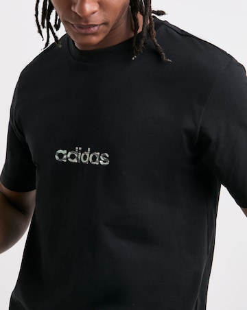adidas Camo Linear T-Shirt