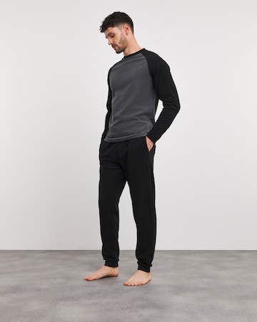 Raglan Fleece Pyjama Set