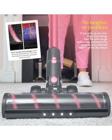 Swan TV?s Queen of Clean Cordless Anti-Tangle Vacuum Cleaner