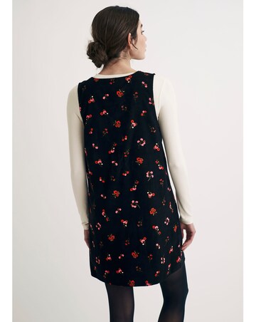 Nobody's Child Piper Floral Cord Pinny dress