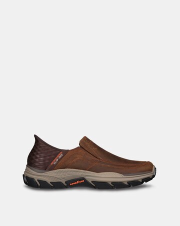 Skechers Respected Elgin Slip-ins - Brown