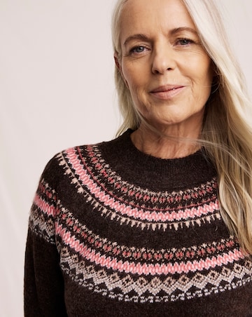 Julipa Fairisle Knitted Jumper Dress