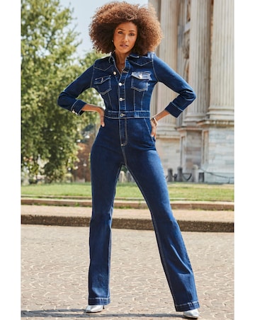Sosandar Western Bootcut Jumpsuit