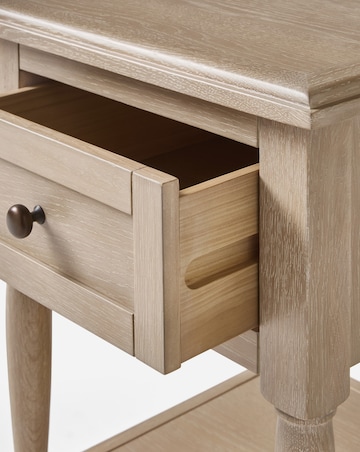 Julipa Imogen Ready Assembled Wooden Side Table