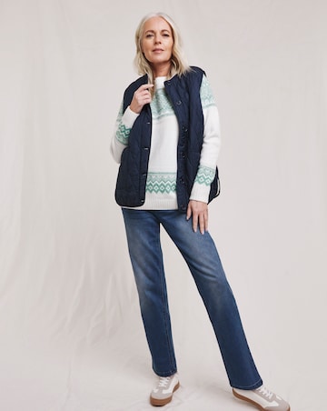 Julipa Contrast Stitch Jumper