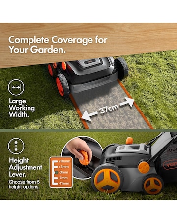 VonHaus - 2-in-1 Scarifier & Aerator 1600W