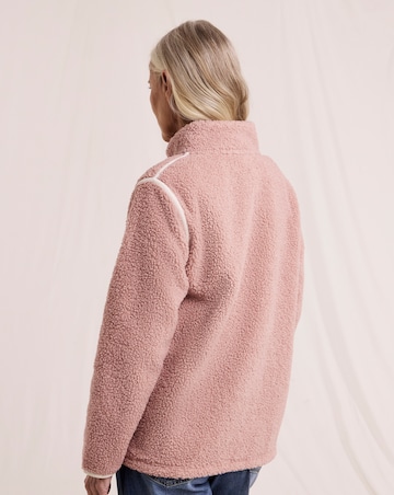 Julipa Zip Through Borg Jacket