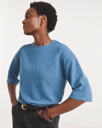 Brushed Soft Touch Half Sleeve Top