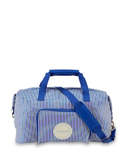 Joules Packaway Duffle Bag - Ticking Stripe