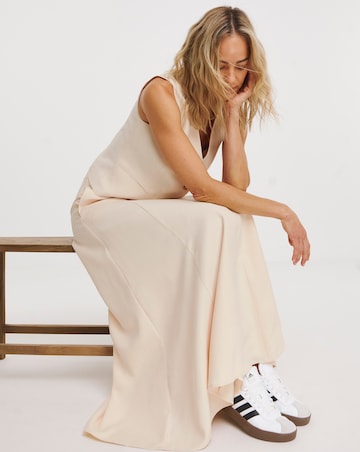 Washed Textured Full Skirt