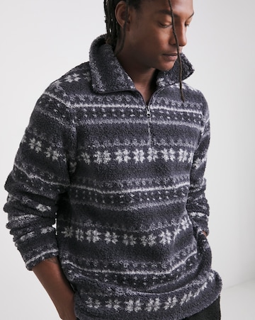Borg Fairisle Loungewear Set
