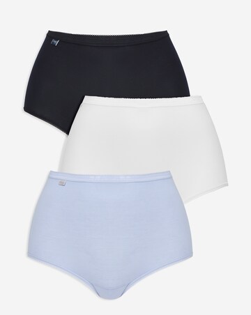 Sloggi 3 Pack Cotton Basic Maxi Knickers