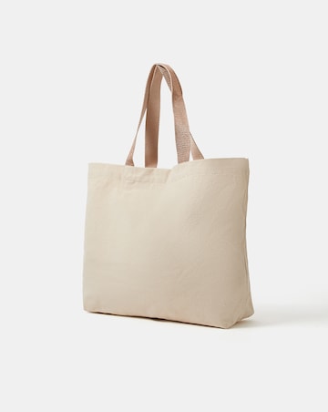 Accessorize Embroidered Shopper Bag