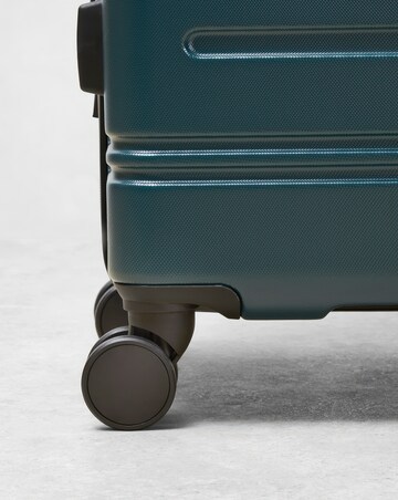 Rock Lisbon 3pc Suitcase Set - Pine Green