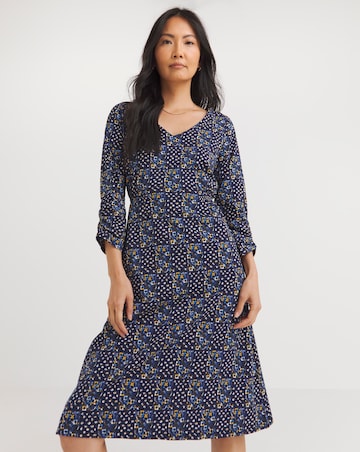 Julipa Button Shoulder Dress