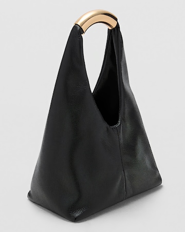 Mango Metal Top Handle Bag