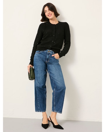 Fatface Jasmine Sparkle Cardigan