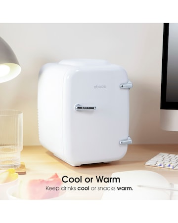 Abode Retro A4CLR201W Mini Cooler and Warmer - White