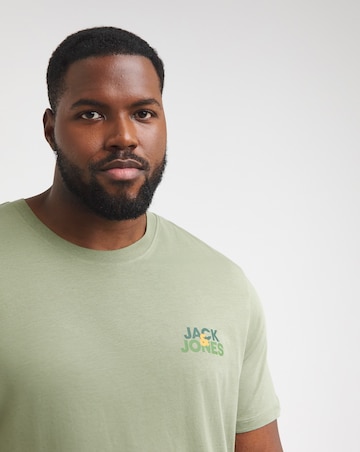 Jack & Jones 5 Pack Crew Neck T-Shirt - Multi