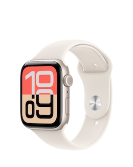 Apple Watch SE 3 GPS 44mm - Starlight Aluminium/Starlight Sport Band - S/M