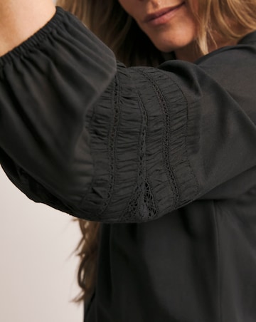 Anthology Crochet Lace Trim Dress