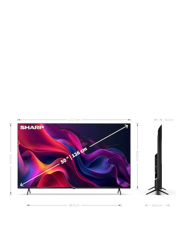 Sharp 4T-C50GK4245KB 50in Smart UHD Tivo LED TV