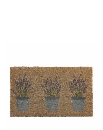 Lavender Coir Doormat