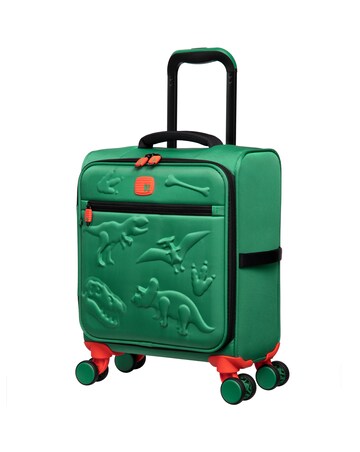 IT Luggage DinoRoar Kids Underseat Suitcase - Irish Green