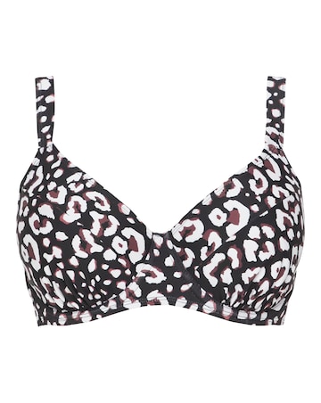 Animal Mix and Match Non Wired Non Padded Bikini Top