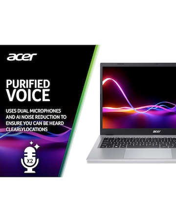 Acer Aspire 3 Laptop - 15.6in FHD AMD Ryzen 3 8GB 256GB