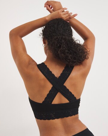 2 Pack Lace Trim Comfort Tops A-D