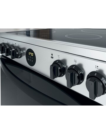 Indesit ID67V9HCX/UK 60cm Electric Double Cooker + Installation