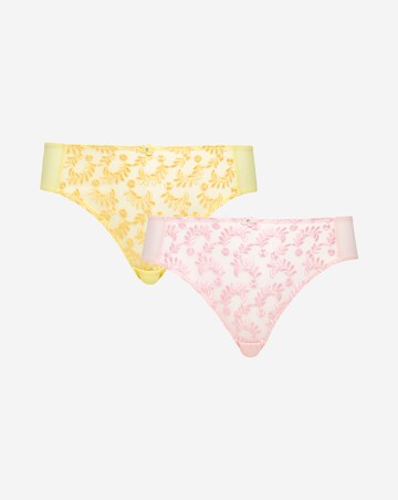 Pretty Secrets 2 Pack Lesley Everyday Mid Brief