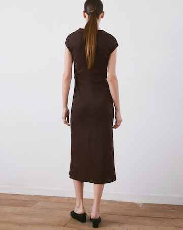 Mango Mini Dress With Draped Detail